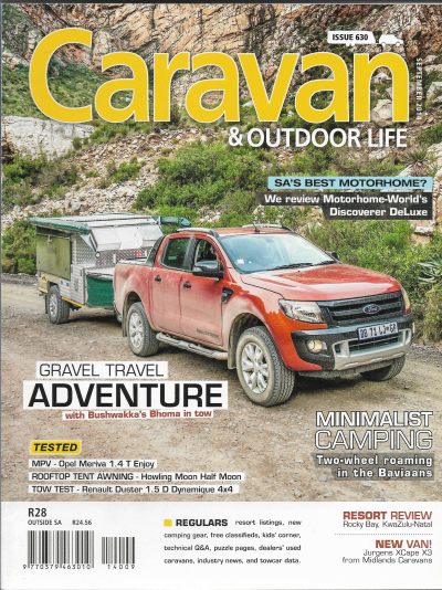 Cover of Caravan and Outdoor Life - Issue 630 - September 2014