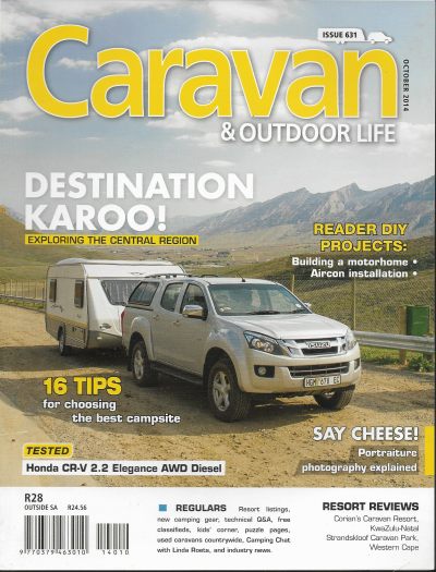 Cover of Caravan and Outdoor Life - Issue 631 - October 2014