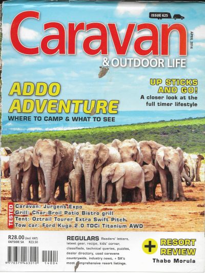 Cover of Caravan and Outdoor Life - Issue 625 - April 2014