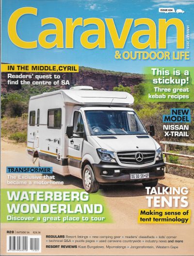 Cover of Caravan and Outdoor Life - Issue 634 - January 2015