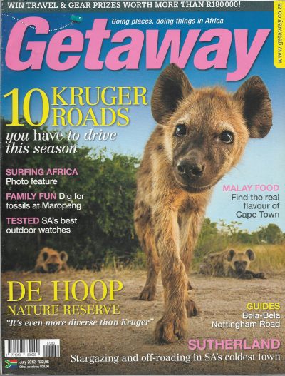 Cover of Getaway Magazine - Volume 24 Number 4 - July 2012