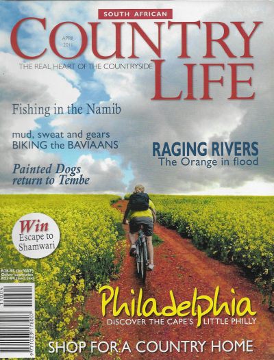 Cover of South African Country Life Magazine - Issue 177 - April 2011