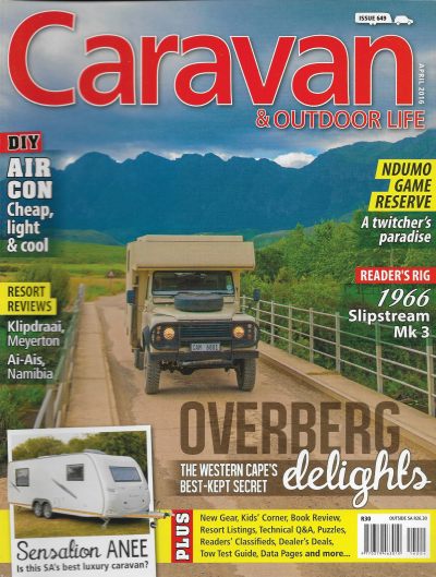 Cover of Caravan and Outdoor Life - Issue 649 - April 2016