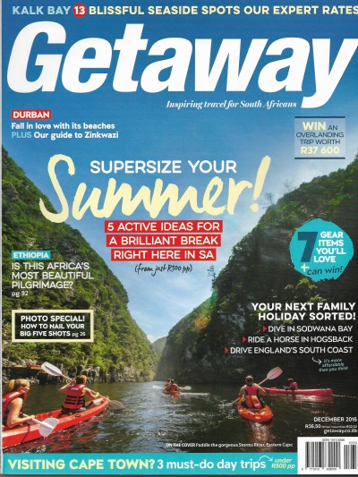 Cover of Getaway Magazine - Vol 28 Nr 9