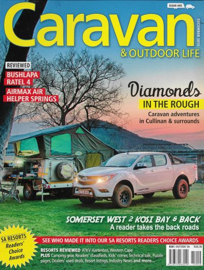 Cover of Caravan and Outdoor Life - Issue 645 - December 2015