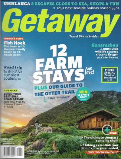 Cover of Getaway Magazine - Volume 29 Number 1 - April 2017