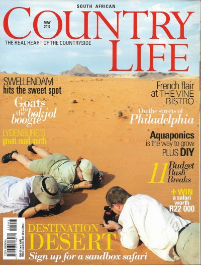 Cover of South African Country Life Magazine - Issue 250 - May 2017