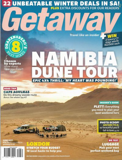 Cover of Getaway Magazine - Volume 29 Number 3 - June 2017