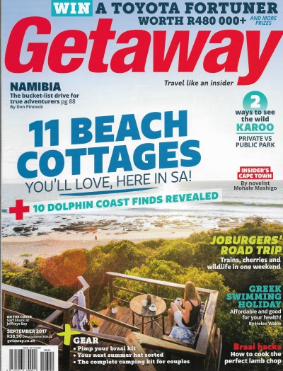 Cover of Getaway Magazine - Volume 29 Number 6 - September 2017