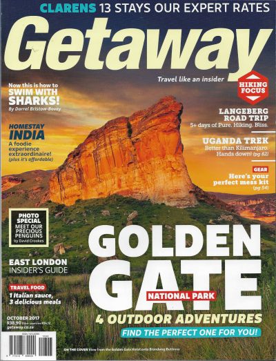 Cover of Getaway Magazine - Volume 29 Number 7 - October 2017