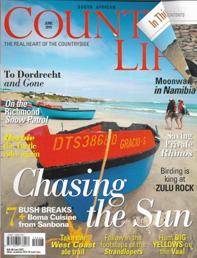 Cover of South African Country Life Magazine - Issue 275 - June 2019