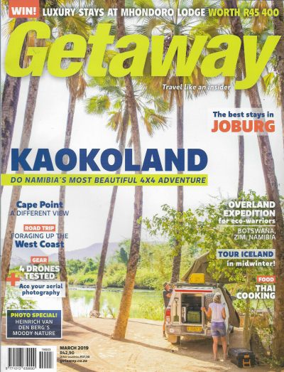 Cover of Getaway Magazine - Volume 30 Number 12 - March 2019