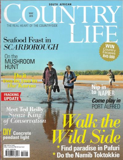 Cover of South African Country Life Magazine - Issue 226 - May 2015