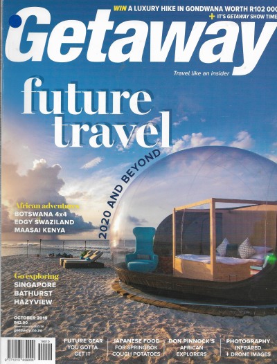 Cover of Getaway Magazine - Volume 31 Number 7 - October 2019