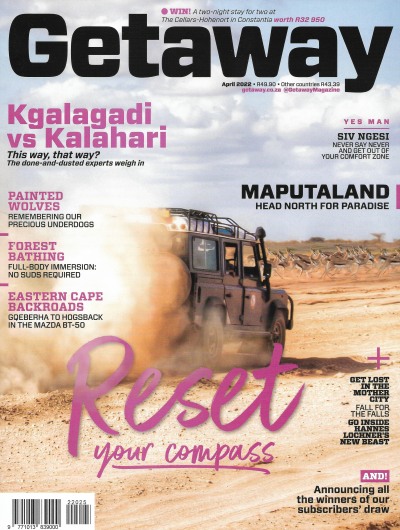 Cover of Getaway Magazine - Volume 33 Number 9 - April 2022