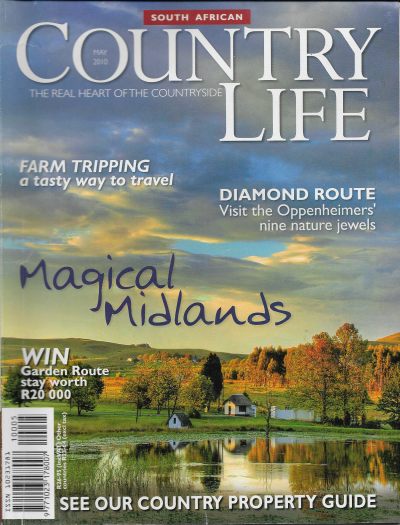 Cover of South African Country Life Magazine - Issue 166 - May 2010