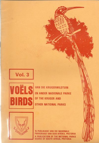 Cover of Birds of the Kruger and other National Parks - Volume 3