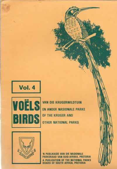Cover of Birds of the Kruger and other National Parks - Volume 4