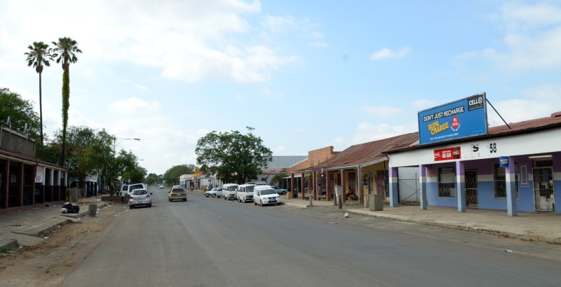 The main street through Colenso