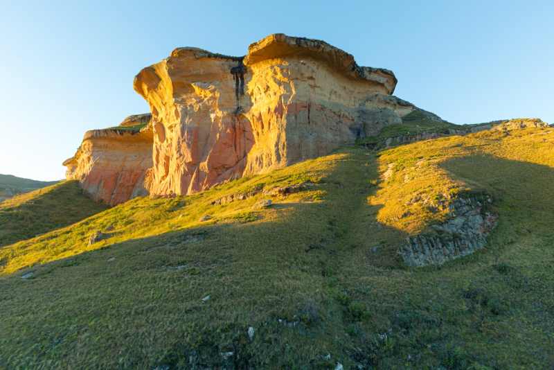 The beautiful Buttress in Golden Gate Highland National Park