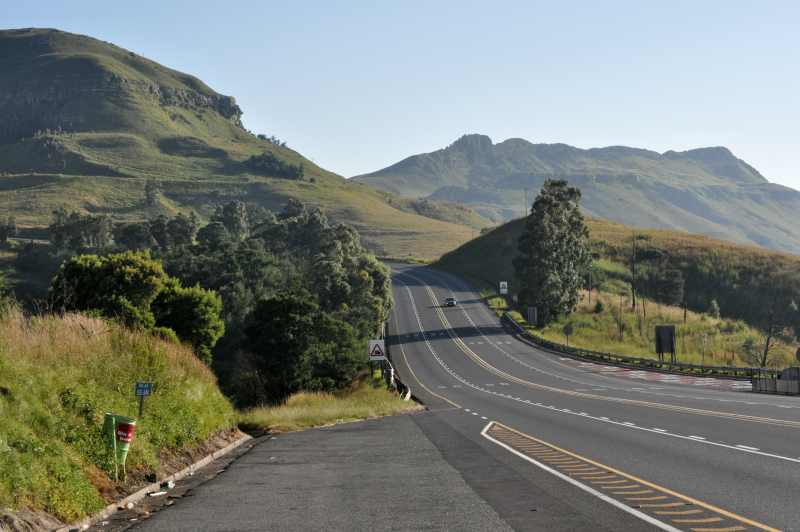 Van Reenens Pass offers some superb scenery