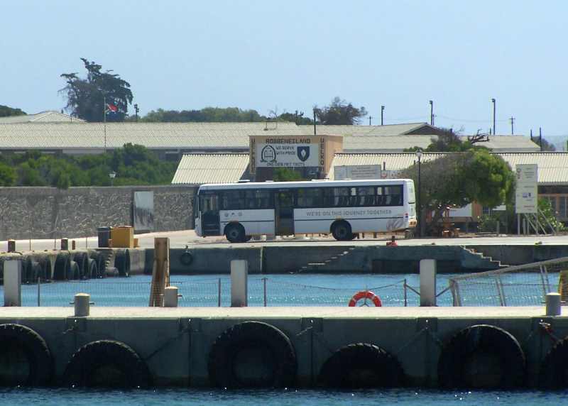 Entrance to Robben Island from the harbour