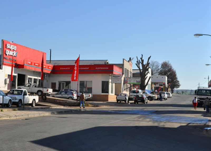 One of the main streets in Mooi River