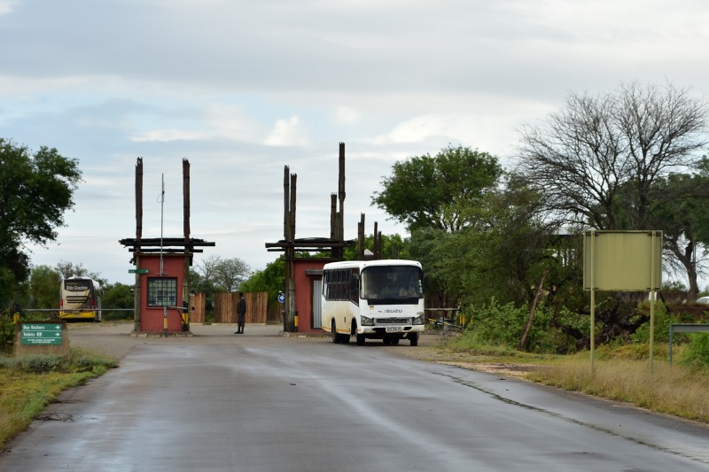 Approaching the gate