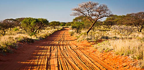 Sandy roads