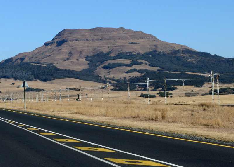 Majuba Hill as seen from Charlestown