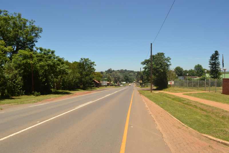 The main road through New Hanover