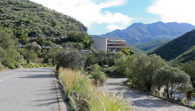 Approaching Cango Caves