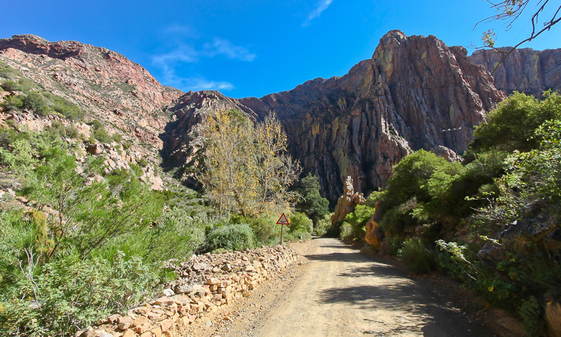 Northern end of Swartberg Pass