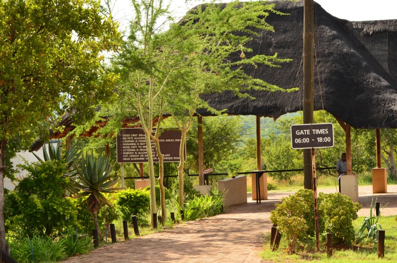 Entrance to Rust de Winter Dam and Nature Reserve