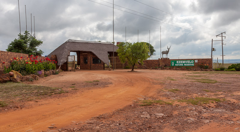 Entrance to the reserve