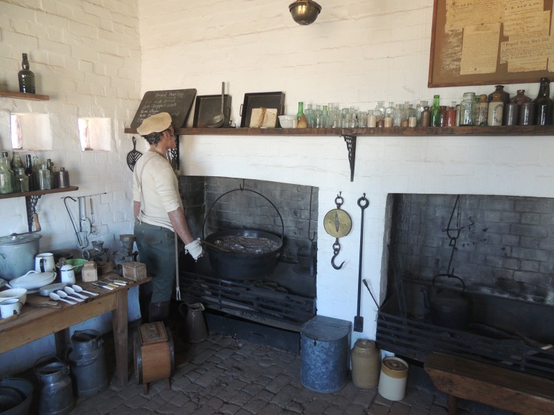 Fort Amiel kitchen