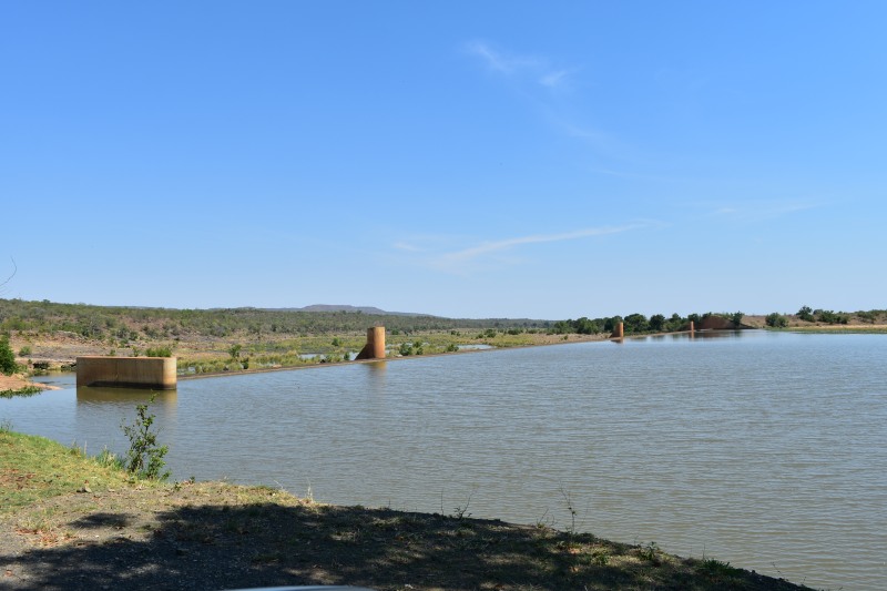 Engelhard Dam wall