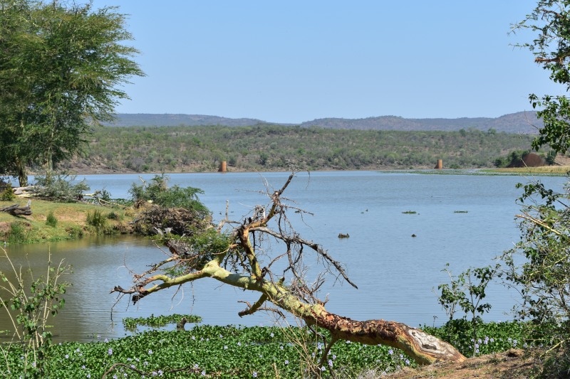 View towards the dam wall