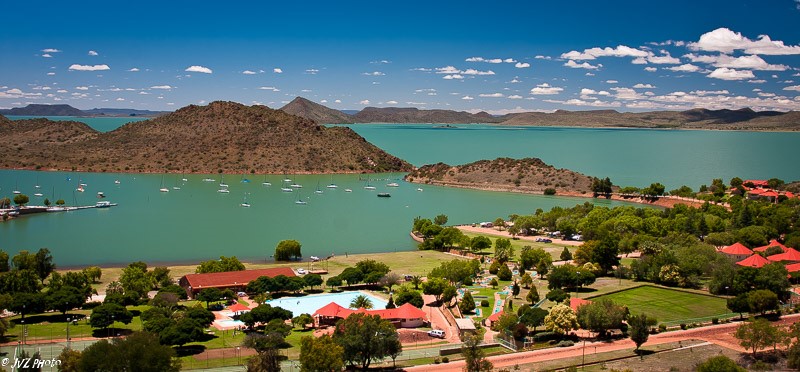 View over Gariep Dam