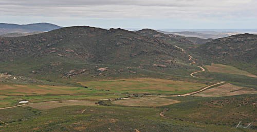 Beautiful view from Grootvlei Pass